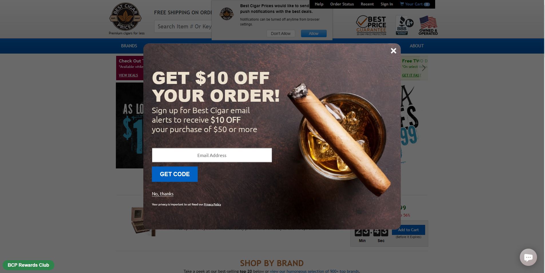 Best Cigar Prices Promo Code